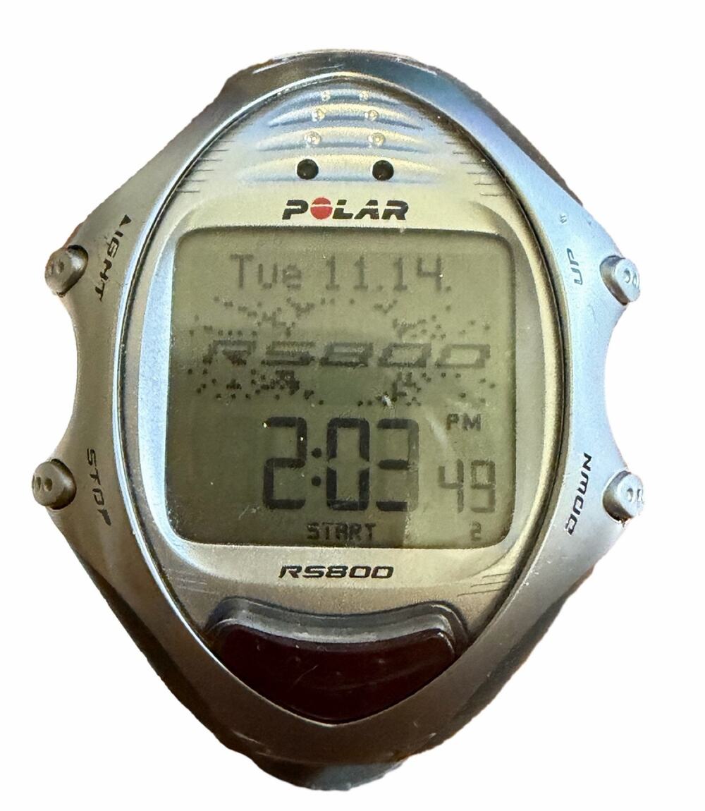 Polar RS800 Running Heart Rate Monitor Sports Watch